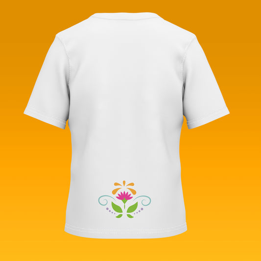 Playera Calaveria - Diseño para Niño y Niña Calavera con Sombrero