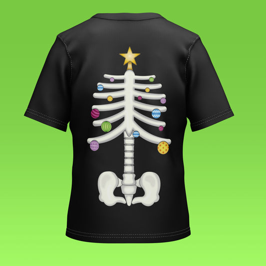 Playera Calaveria - Diseño para niño y niña Santa