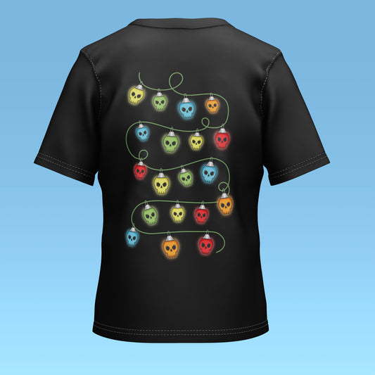 Playera Calaveria - Diseño para niño y niña Luces