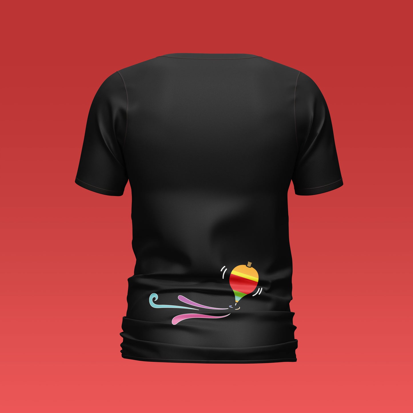 Playera Calaveria - Diseño para Hombre Con Balero en negro