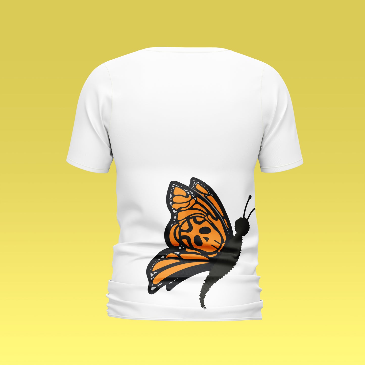 Playera Calaveria - Diseño para Hombre Calavera Monarca