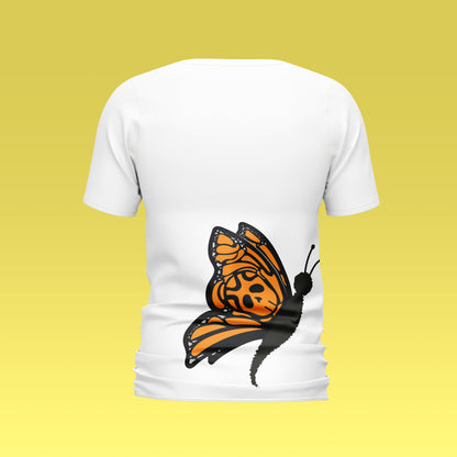 Playera Calaveria - Diseño para Hombre Calavera Monarca