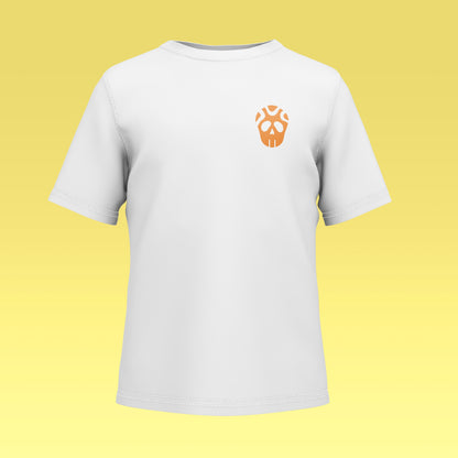 Playera Calaveria - Diseño para Niño y Niña Calavera Monarca en la Espalda